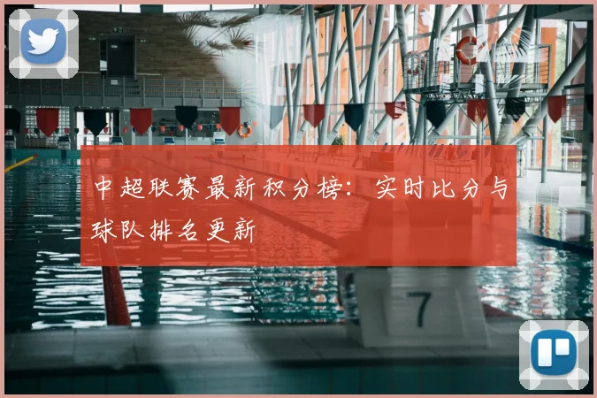 中超联赛最新积分榜：实时比分与球队排名更新